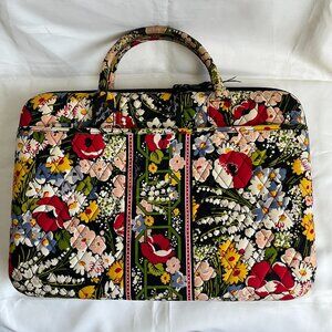 Vera Bradley Laptop Bag in Poppy Fields